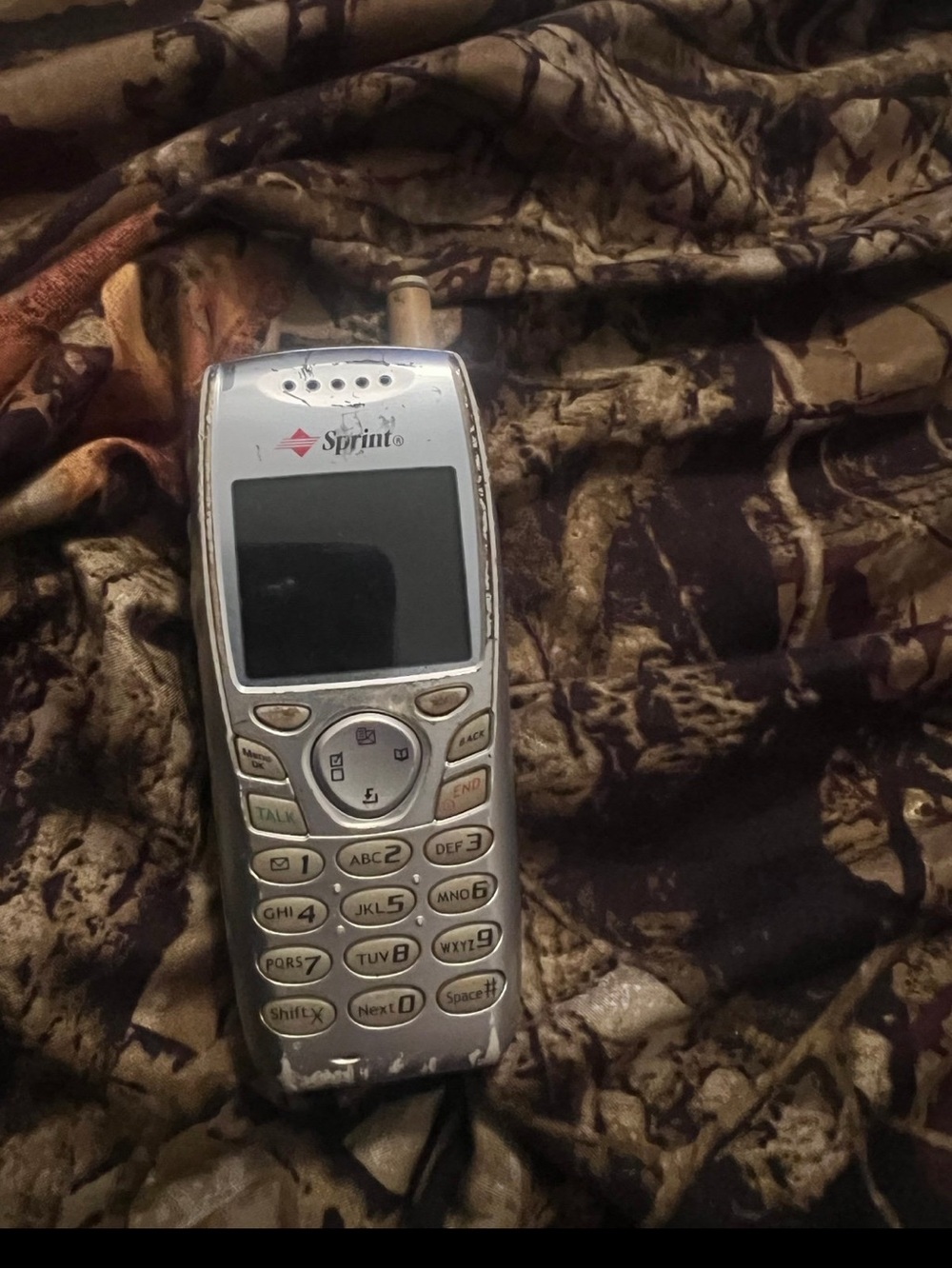 Silver/Gray Classic sprint Mobile Phone